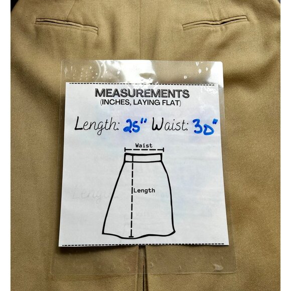 Vintage Talbots Italian Wool Timeless‎ Tailoring A-Line Skirt Made in USA Sz 10 - Picture 8 of 8